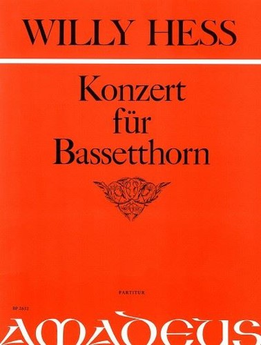 Concert 116 score basset - 116,
