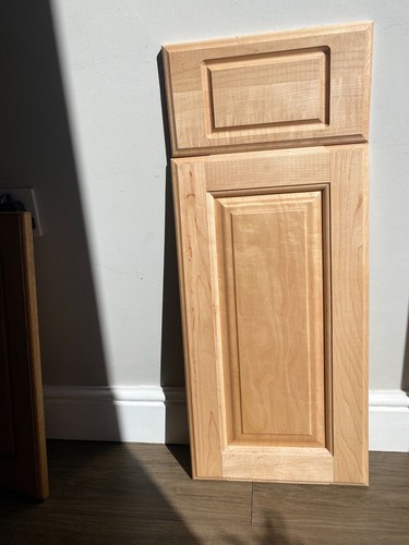 Solid maple kitchen door - maple,