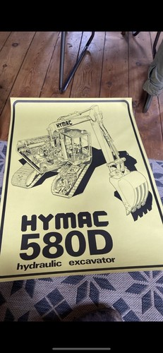 Hymac 580d excavator hydraulic - 580d,