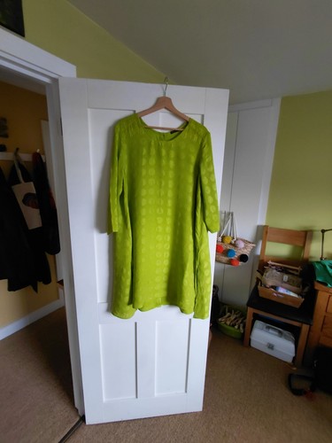 Lime green textured - green, by
