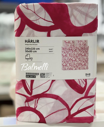 Ikea harlir white pink - ikea, king