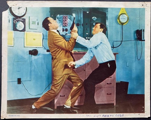 Vaughn fighting man with - , gun