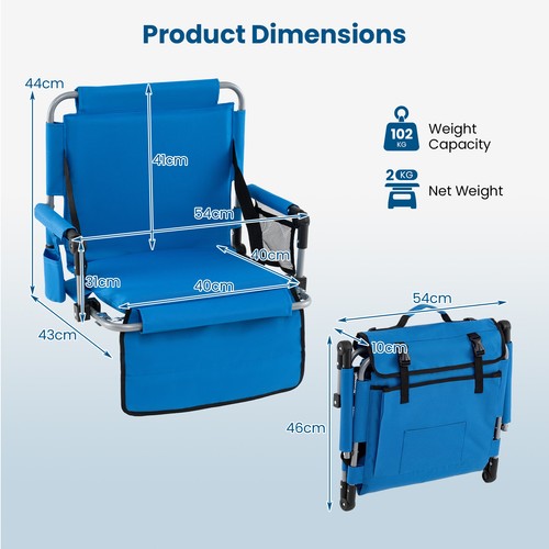 Pcs foldable stadium - pcs, seat
