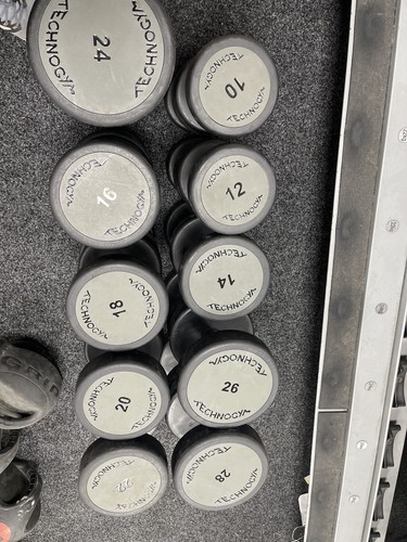 Technogym urethane dumbbells - technogym,