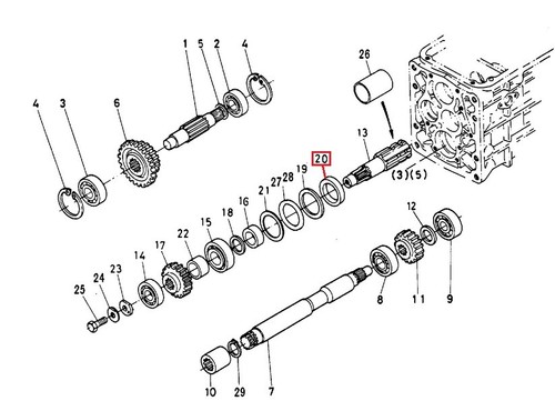 0918035488 pto output shaft - pto,
