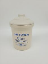 Long Clawson Blue Stilton Cheese Stoneware Lidded Pot London Pottery 