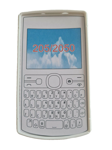 Nokia asha 205 2050 white - nokia, /