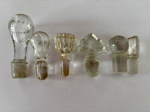 Vintage and antique - 6x, clear
