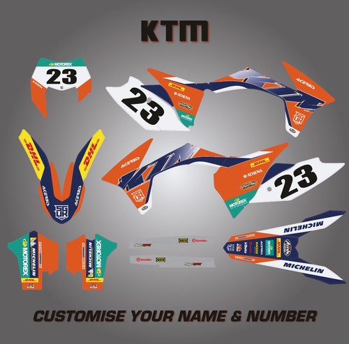Custom ktm graphics sxf - mx,