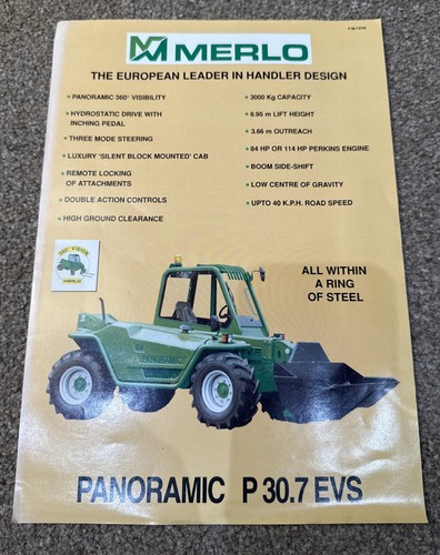 Merlo telehandler panoramic - telehandler,