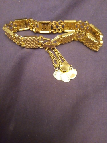 Gold overlay unknown metal - on,