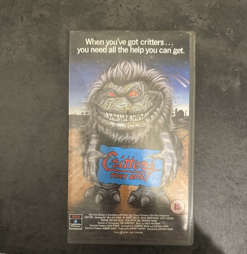 Critters 1987 vhs new line - vhs,