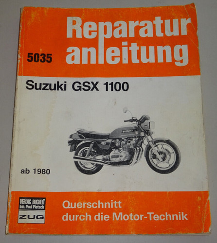 Repair manual suzuki gsx 1100 - suzuki,