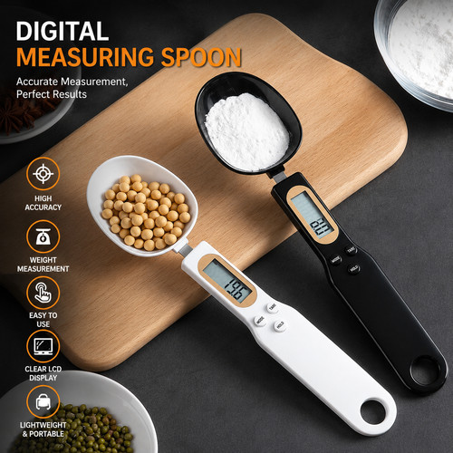 Digital scale spoon lcd - scale,