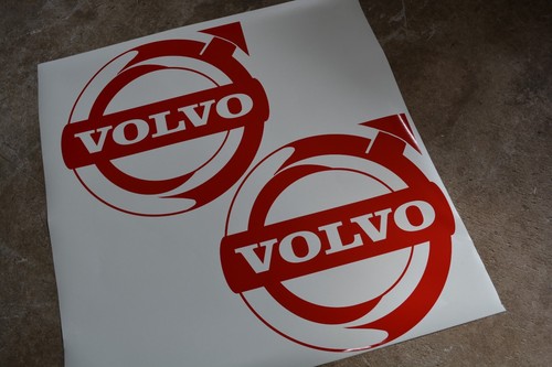 Large volvo logo badge - x2,