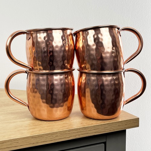 Moscow mule copper mugs - mule, set