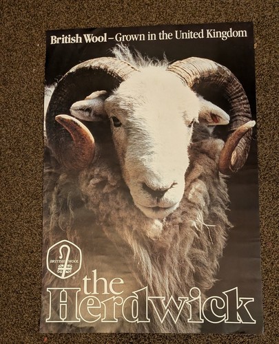 Retro herdwick sheep british - ,