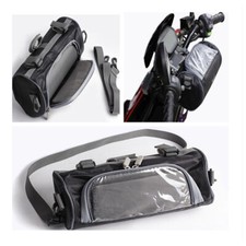 Upgrade Motorcycle Windshield Bag Electric Car Handlebar Fork Storage Container