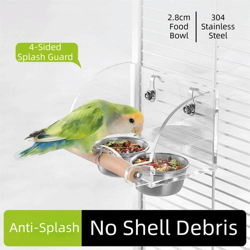 Bird feeder anti - anti, spill