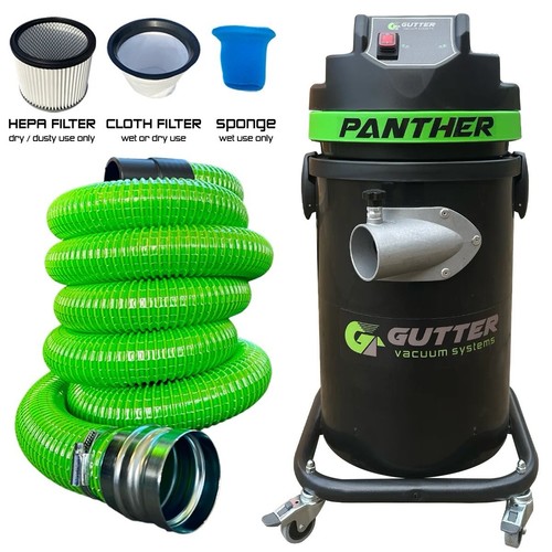 Gutter vacuum system - gutter,