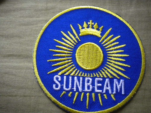 75mm sunbeam logo - 75mm,