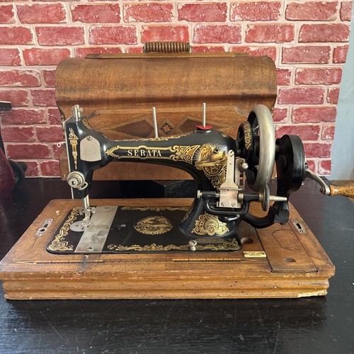 Stunning antique serata sewing - stunning,