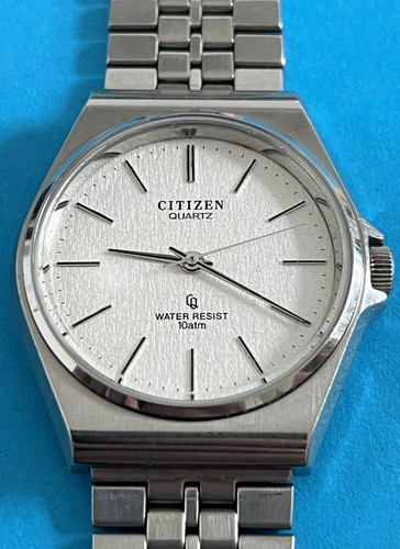 Vintage citizen textured - textured, white