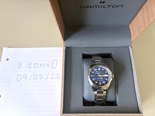 Hamilton khaki aviation - khaki, pilot