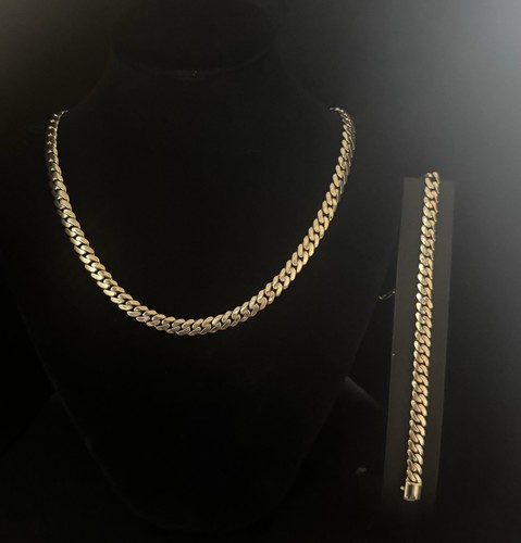 9ct cuban solid gold - cuban,