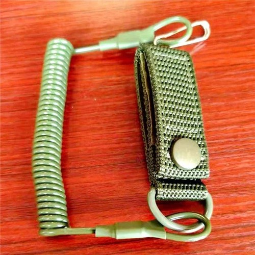 Metal detecting coiled - metal, lanyard