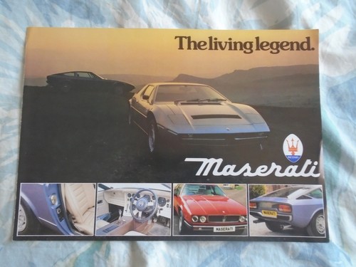 Maserati range brochure
