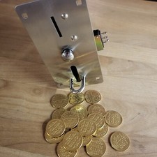 Mechanical Coin Mech for Flat Tokens - New - Comes with 20 x Tokens included