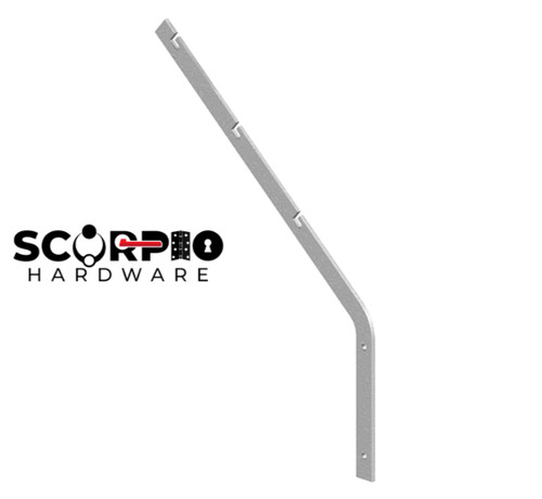 Barbed wire bracket - barbed,