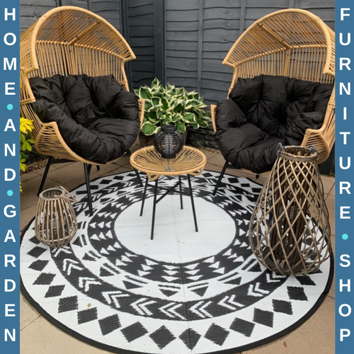 Garden rattan egg chair - garden, patio