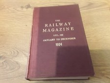 The Railway Magazine bound