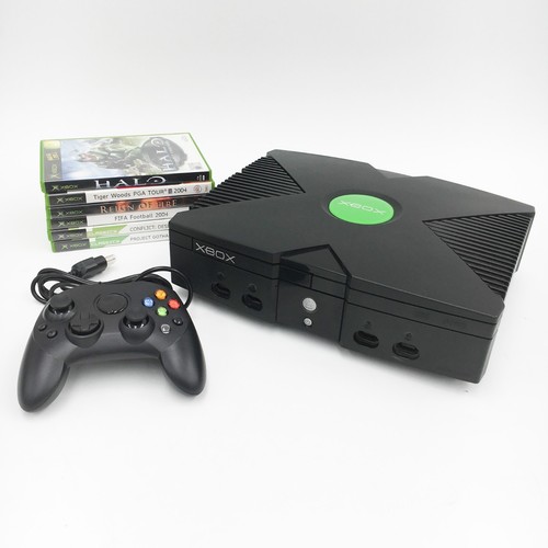 Microsoft xbox original black - original,