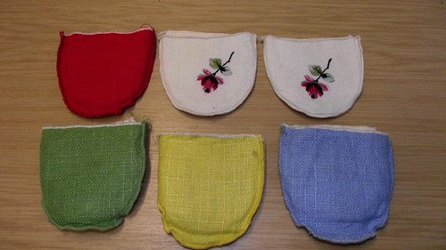 Egg cosies vintage hand - cosies, made