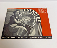 Vintage 1937 Evinrude Outboard