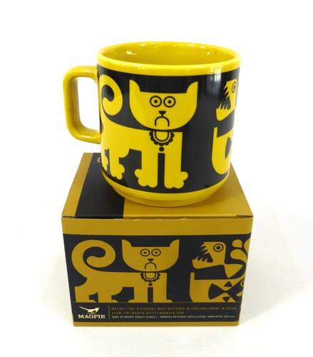 Magpie hornsea mug - hornsea, cat