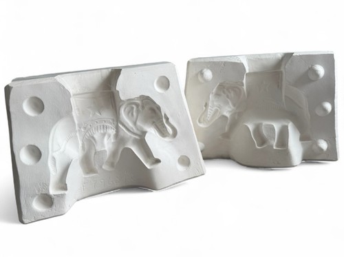 Large elephant ceramic slip - ceramic,