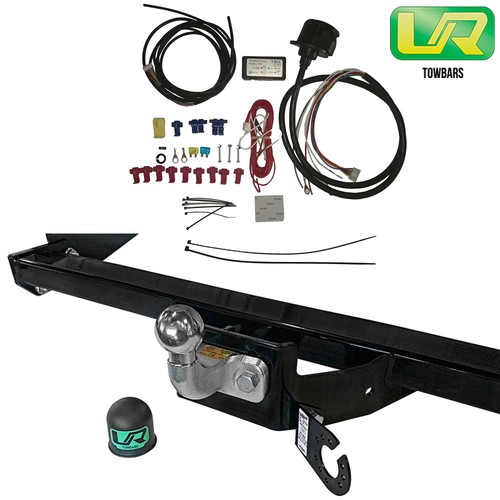 Fixed flange towbar 7pin - fixed, towbar+