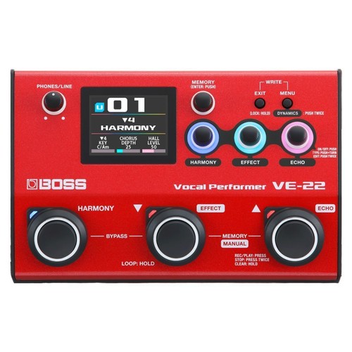 Boss vocal performer - boss, ve-22