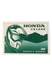 1999 HONDA XR100R MOTORCYCLE