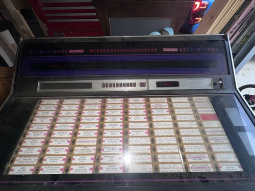 Rock ola vintage jukebox 1974 - vintage,