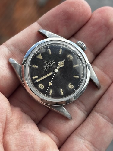 1958 rolex explorer 6610 - 1958, 36mm