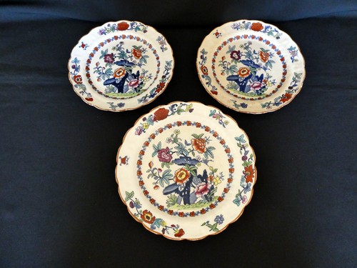 Three vintage booths pottery - three,