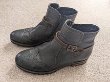 Ladies REMONTE Dark Navy & Tan