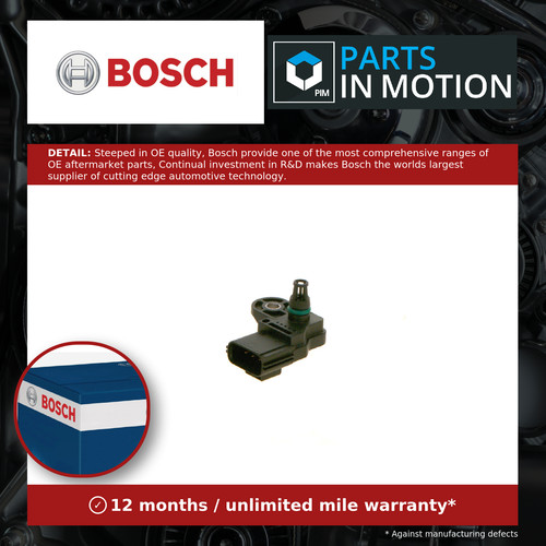 Boost pressure sensor - boost, fits