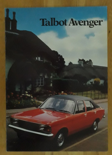 Talbot avenger range brochure - avenger,