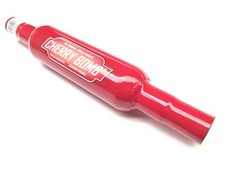 1x Cherry Bomb 3" Universal Centre Silencer Box Muffler Red - 5 YEAR GUARANTEE